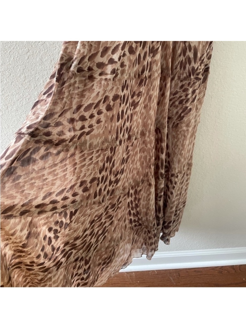 Vintage‎ Jones NY Layered Tiered Slip Maxi Dress Size 4 - Picture 7 of 10